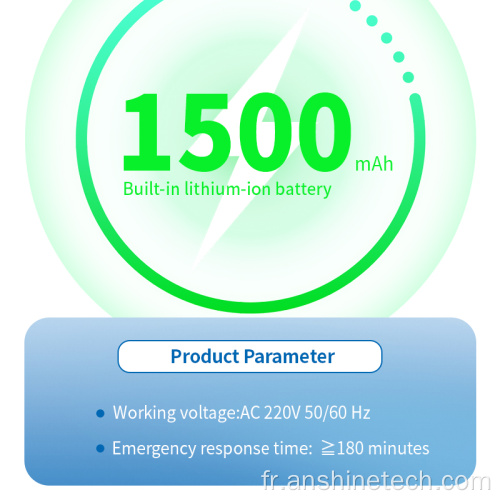 Lumière LED de sortie de secours IP30 personnalisée